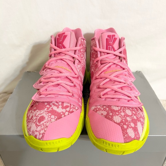 Nike Kyrie 5 Patrick EP size 9 CJ6950-600 2019 PRE-OWNED with BOX - Picture 8 of 10